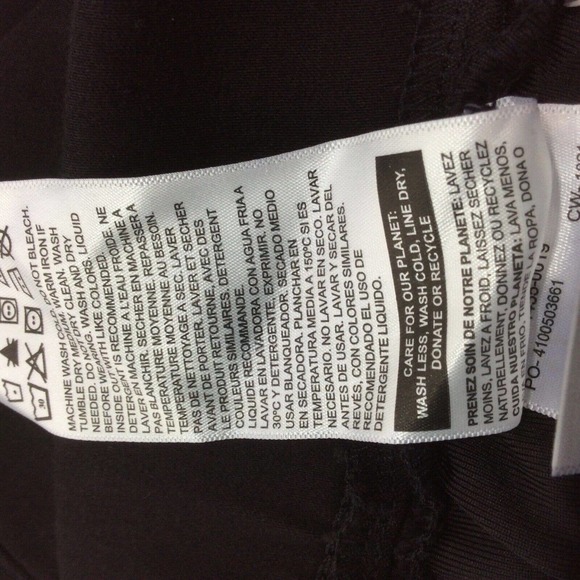 Levi Women's Plus 28S/26 Signature Pull-On Skinny Black Jeans Totally Shaping - Picture 10 of 11